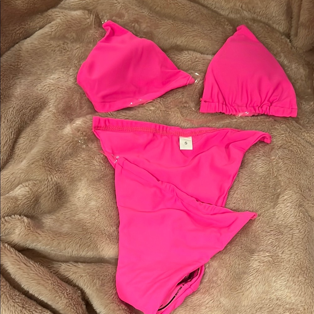 Vibrant Pink Bikini Set